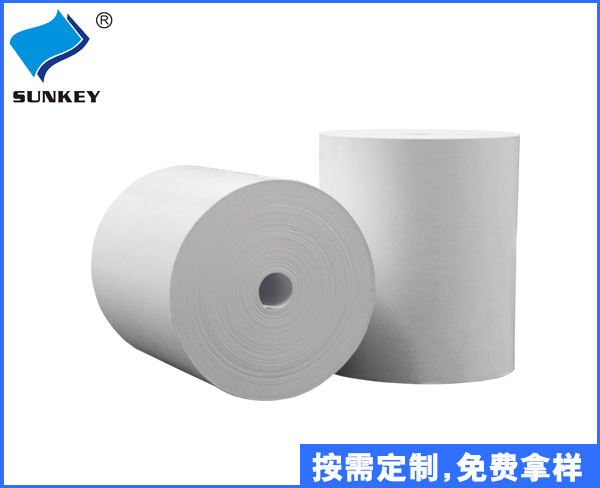 双旗pos机打印纸，pos热敏打印纸，57*40热敏纸 厂家直销